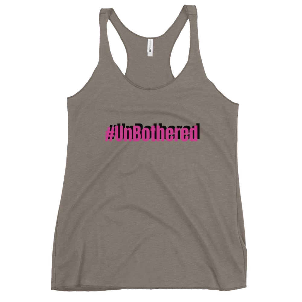 [#Unbothered] [it’s all work‼️] Women's Racerback Tank