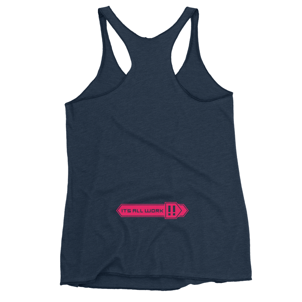 [#Unbothered] [it’s all work‼️] Women's Racerback Tank