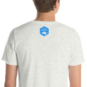 #UNBOTHERED (RENT FREE) Short-Sleeve Unisex T-Shirt