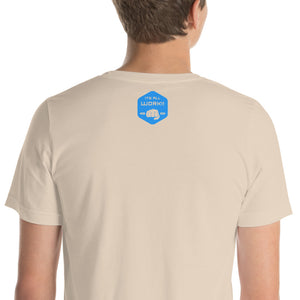 #UNBOTHERED (RENT FREE) Short-Sleeve Unisex T-Shirt